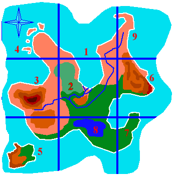 Карта Острова Романтики